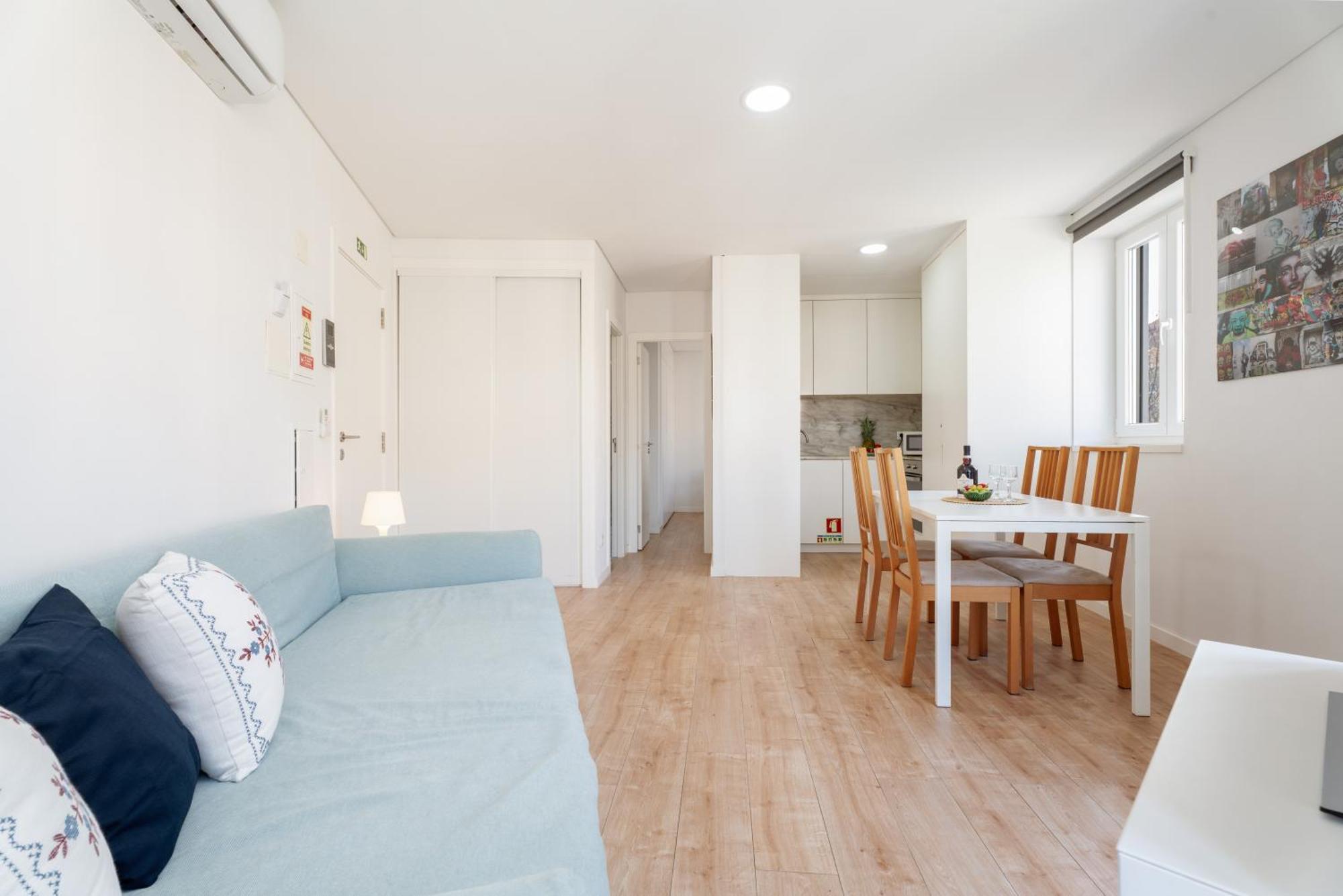Host Wise - Flat W Free Private Parking - Bright & Cozy Lägenhet OOporto Exteriör bild