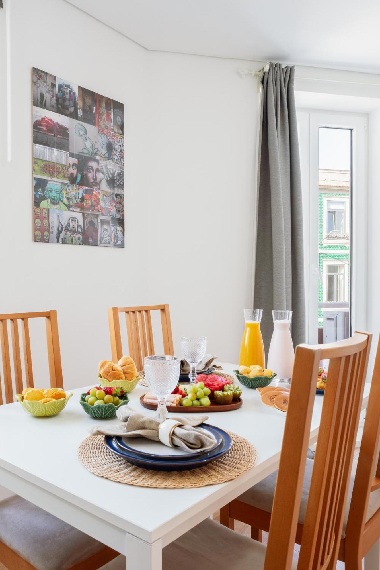 Host Wise - Flat W Free Private Parking - Bright & Cozy Lägenhet OOporto Exteriör bild