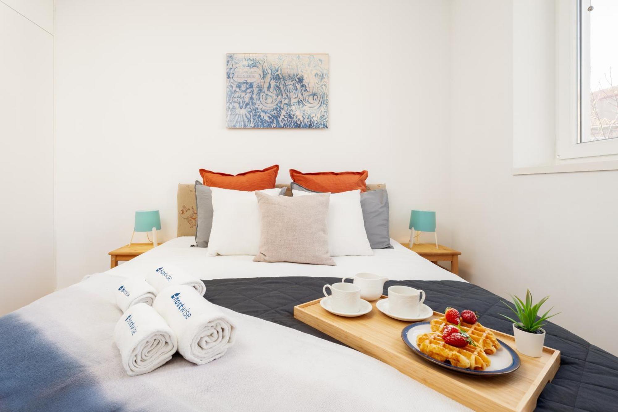 Host Wise - Flat W Free Private Parking - Bright & Cozy Lägenhet OOporto Exteriör bild