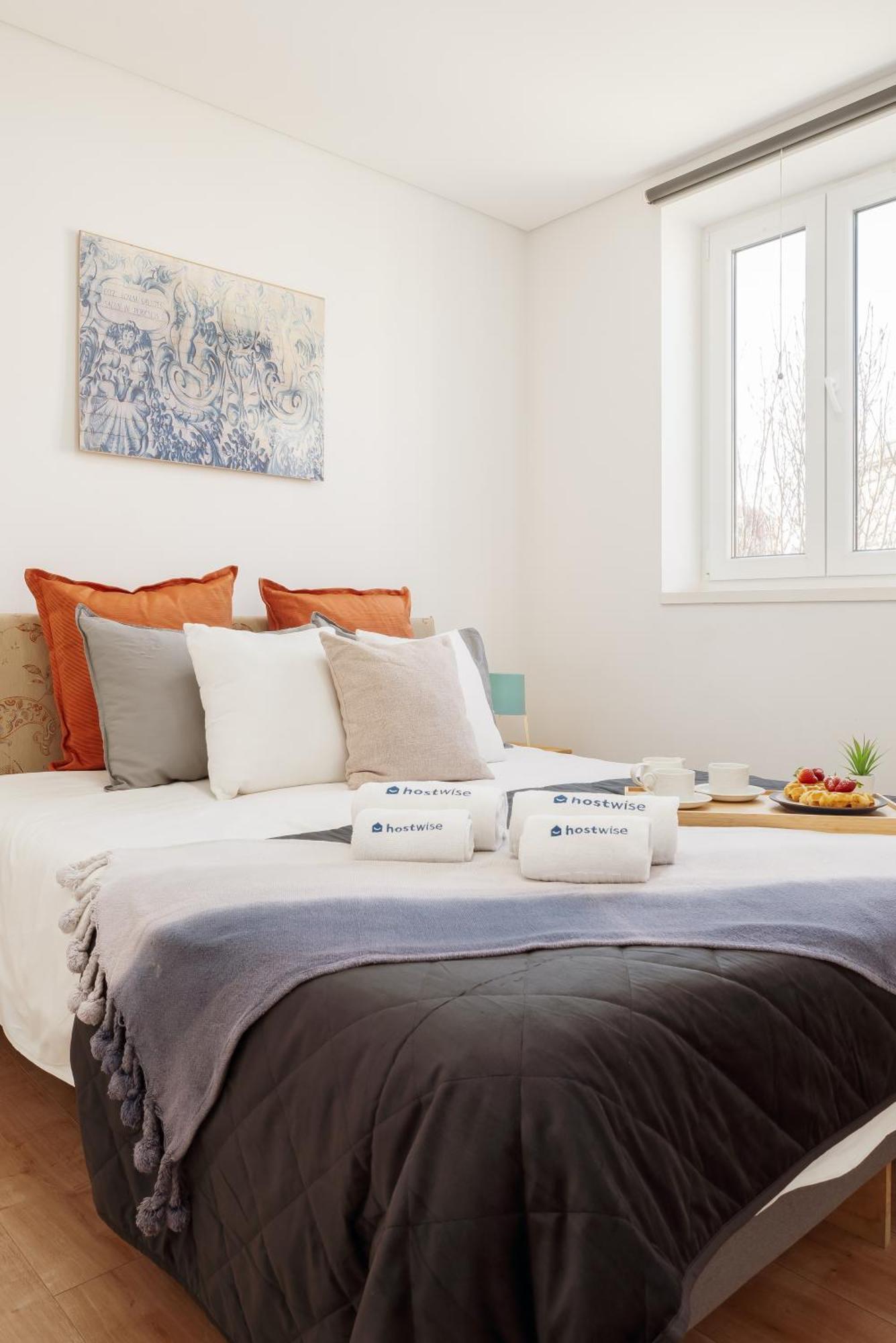 Host Wise - Flat W Free Private Parking - Bright & Cozy Lägenhet OOporto Exteriör bild